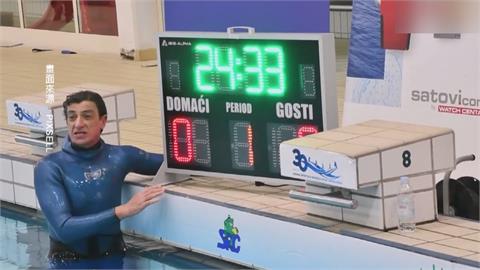克羅埃西亞神人 水下閉氣24分鐘33秒創世界紀錄