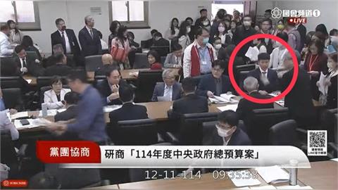 快新聞／李洋首參與協商「這原因」遲到！韓國瑜笑稱：奧運金牌動作這麼慢？