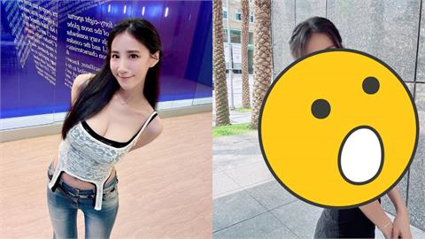 辣妹試穿XS洋裝「當場胸部卡住」脫不下！畫面流出　差點脫臼超尷尬