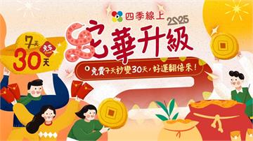 新年特別企劃！免費看片升級！