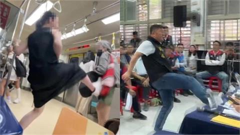 張峻vs.Fumi阿姨「神來一腳」誰能勝出?綠委笑喊:「踹」已預約年度關鍵字