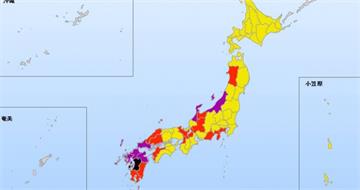 赴日注意！日本多地「暴雨警報」　氣象廳示警：恐引發山崩與河水暴漲