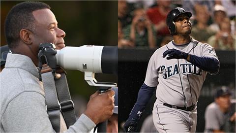 MLB／驚見超大咖攝影師！630轟小葛瑞菲「轉職」　為高球名人賽官方拍照