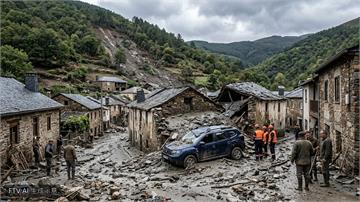 西班牙西北部暴雨引土石流　釀2長者身亡、2嬰兒受傷