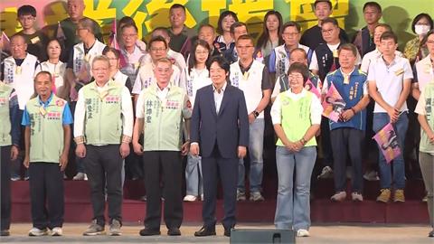 陳素月挺農業後援會成立！　賴清德親授旗拉抬選情