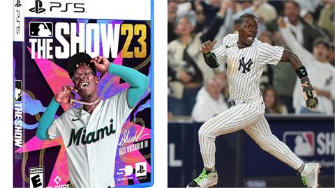 MLB(影)／關鍵撲壘的秘密！打《The Show》虐菜出氣　洋基球星讓全場笑了