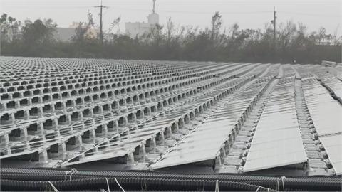 網謠傳嘉義滯洪池光電板破裂「毒魚」　漁會澄清：底下沒養魚　勿傷害養殖業
