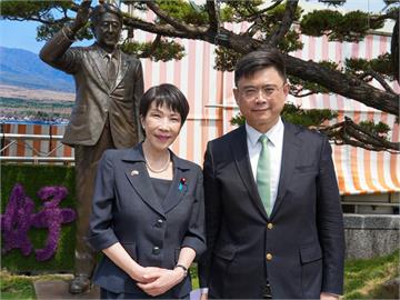 快新聞／高市早苗闊別30年再訪台！安倍紀念公園揭牌　賴瑞隆：盼台日關係更緊密