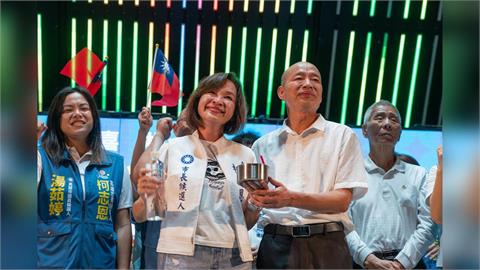 快新聞／念念不忘！韓國瑜直搗小港再提「愛情摩天輪」政見　柯志恩回應了