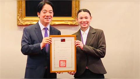 快新聞/戴資穎宣布退役 賴清德:感謝妳讓世界看見台灣的力量