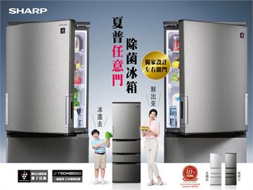 夏普SHARP任意門除菌冰箱     獨家科技升級健康力