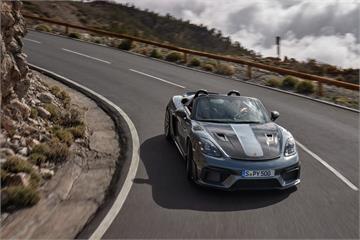 史上極速最高、性能最強的全新 Porsche 718 Spyder RS 狂暴來襲
