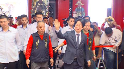 掛念風災後災情！賴總統金山參香　蘇巧慧跨區陪同「布局2026」？