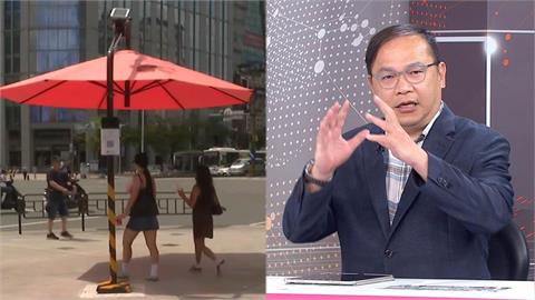 北市府稱遮陽傘是廠商加值服務？王義川預測這1事：下一批不會是紅色的！