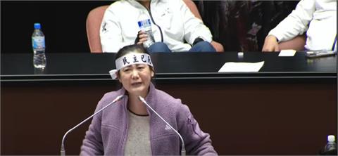 快新聞／審議《憲訴法》　吳思瑤痛罵「韓國瑜躲起來」：不敢面對！還叫江啟臣來當魁儡