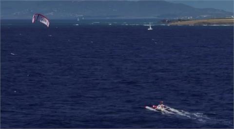 風箏動力船橫渡大西洋 葡國男子25天完成挑戰