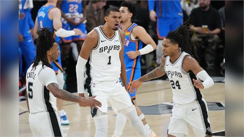 NBA季後賽／「斑馬」投進壓哨羅國蝦　秀決心狂轟33分率馬刺2比2追平雷霆