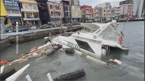 屏東小琉球傳船隻沉港！　纜繩斷裂不敵風浪沉沒