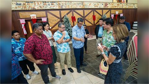 快新聞／與惠恕仁共訪PIF預定地　林佳龍：台灣全力相挺帛琉舉辦論壇