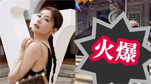 野生賈靜雯「廟口飆罵修杰楷」！真面目流出「本人變臉急喊1句」網笑：真夫妻