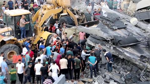 宛如末日！以色列狂轟加薩　UN：摧毀逾１３００棟房屋