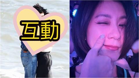 尪閃兵被銬走「賈靜雯拍新戲」人在中國!海邊熱吻「小23歲男星」畫面瘋傳