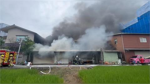 快新聞／宜蘭倉庫濃霧狂竄！火勢猛往民宅　傷亡情況曝光