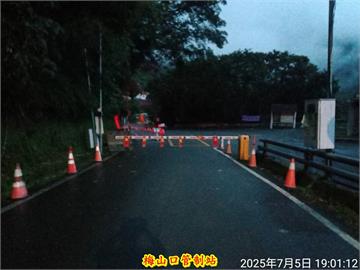 快新聞／丹娜絲將近！台20梅山口至向陽路段預警性封閉　今晚10時起實施