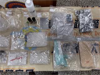 溯源緝毒　警破獲依托咪酯菸彈分裝場還查扣500公克安毒