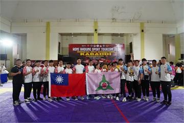 《卡巴迪》卡巴迪中華隊教練、國手領軍　竹市獲印尼國際公開賽冠軍目標明年全運摘金