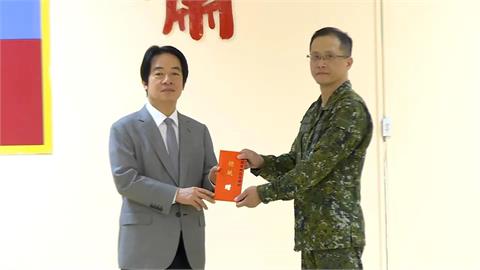 賴總統端午節視導關渡指揮部　感謝國軍戮力戰訓本務