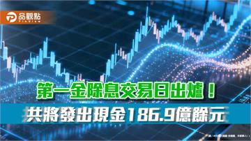 第一金8月11日除息！現金殖利率3.7％　這天入帳
