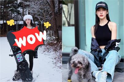 夏宇禾雪地「中空裝」辣翻！火辣身材若隱若現…粉絲暴動：不冷嗎？