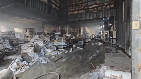 台南山上區防火材料工廠火警！　相關單位示警防範空污
