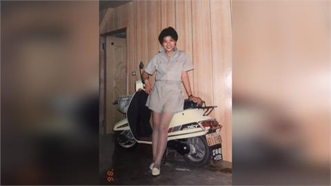 王美惠絕美「機車青澀照」曝光!一看舊照秒淚崩「父母兄長全都不在了」