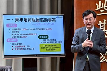 政院拍板釋出1.1萬戶「婚育宅」！育有6歲以下童可住12年　新婚補貼1.5倍　每生1胎加碼0.5倍