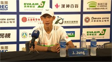 海碩盃網球公開賽第三天 莊吉生拍下日本小將晉級16強