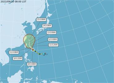 LIVE／梅花颱風持續增強將轉中颱　氣象局15:30說明最新動向