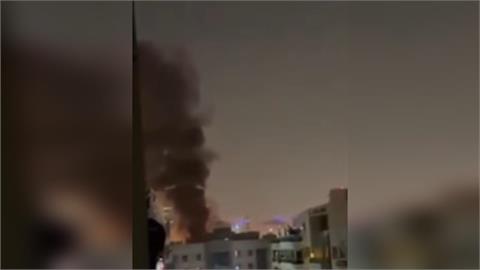 美國駐杜拜領事館疑遭伊朗攻擊！黑色濃煙狂竄　無人傷亡