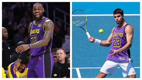 網球(影)／向體壇大前輩致敬！小蠻牛墨爾本備戰澳網穿「紫金戰袍」練球吸引目光