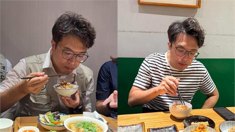 沈伯洋掃街餓翻！深夜造訪知名居酒屋「狂嗑兩碗肉燥飯」私下為人全曝光