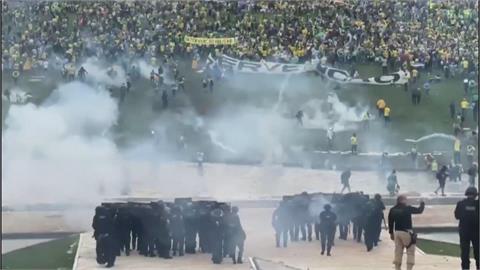 波索納洛支持者闖國會　巴西司法部長怒批政變　魯拉誓言嚴懲