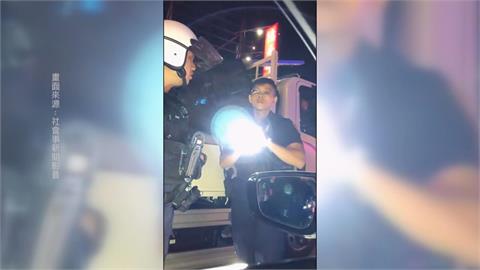 男違停遭盤查拒酒測！　與警僵持逾半小時酒測結果曝光
