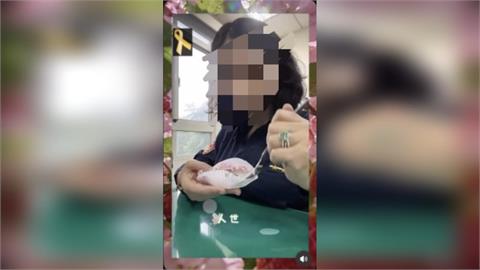 快新聞／女警「胸部放桌上吃大福」悼念鄭詠心？網砲轟急刪文　桃警發聲了