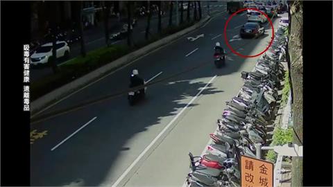 新北毒駕自撞火燒車　警民合作破窗逮人