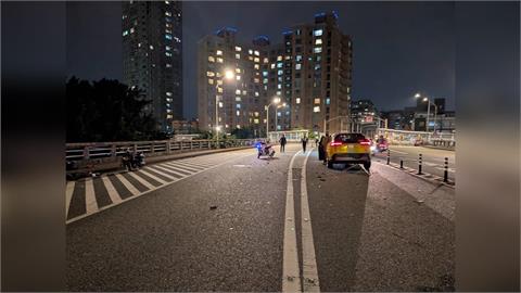 快新聞／新北永福橋死亡車禍！小黃逆向釀21歲騎士斷魂　運將稱「路不熟」