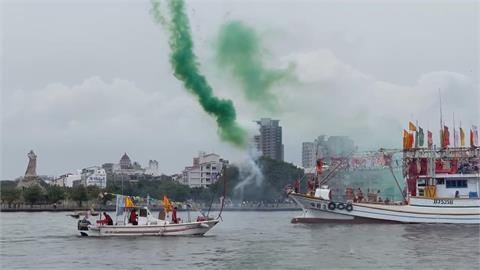 出動20多艘漁船　"媽祖海巡"　被造假成中國船包圍安平港