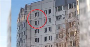 18個月幼童懸掛10樓窗外驚險墜落 路人協力「外套救命」