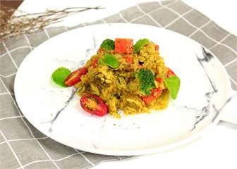 咖哩豬肉燉飯｜一鍋到底燉飯料理