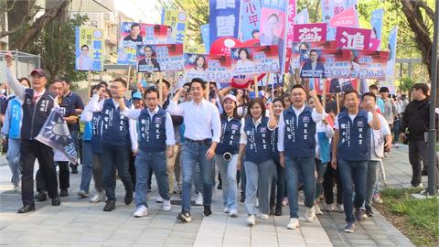 北市立委登記參選不見侯 蔣萬安代當母雞氣勢輸大半